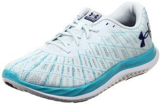 Under Armour Womens W Charged Breeze 2 Shoes, 101 Gray Mist Blue Surf Sonar Blue, 40 EU