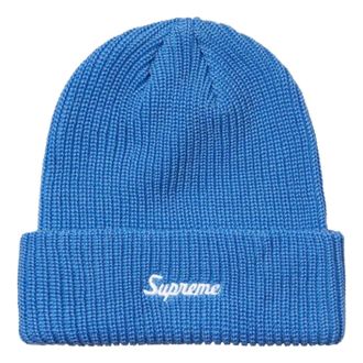 SUPREME FW26 Loose Gauge Beanie Blue SUP-FW26-2020-BLU
