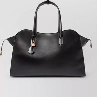 Stella McCartney ryder padlock detail tote bag double handles