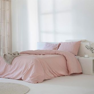 COTTON ARTEAN Funda n&oacute;rdica Percal Algod&oacute;n 200 Hilos nude 260x240 Cama 180