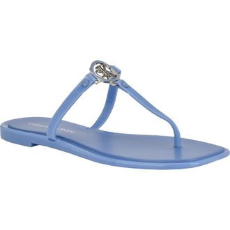Calvin Klein Ellye Sandal in Medium Blue at Nordstrom, Size 11
