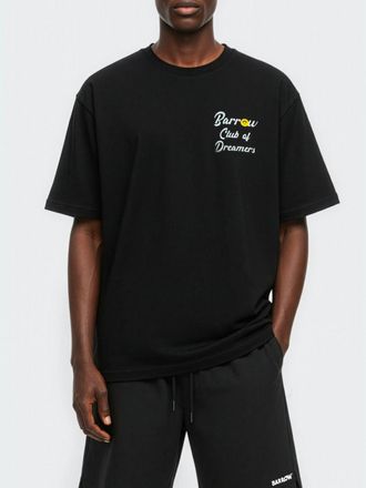 Barrow T-shirt in cotone stampata Barrow