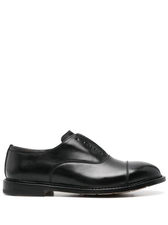 Premiata leather Oxford shoes - men - Calf Leather/Calf Leather/Calf Leather - 11.5 - Black
