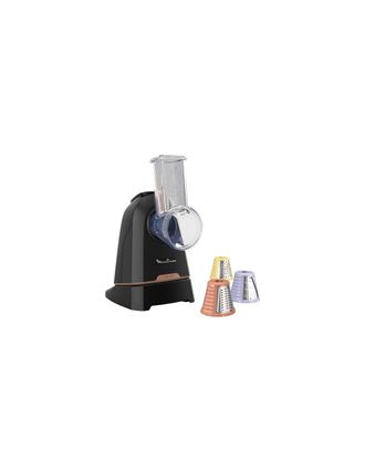 Moulinex Fresh Express Twist Dk8638 Cortador De Verduras En Espiral O Rallador El&eacute;ctrico Pl&aacute;stico Negro
