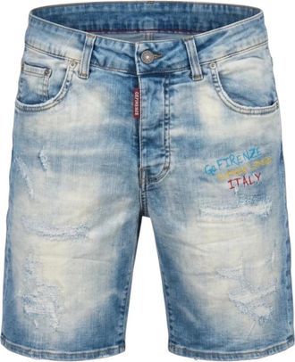 G2Firenze Denim Shorts - Heren - Denim shorts - Blauw - 3XL - Denim - Korte Broeken