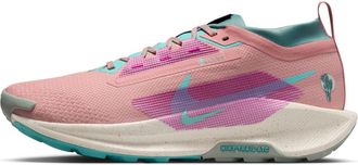 Nike Nike Mens Pegasus Trail 5 GTX Running Shoe, Red Stardust Green Frost Bicoastal, 8.5 UK