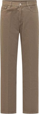 Seafarer River Broek - Dames - Regular Fit Jeans - Bruin - W28 - Jeans