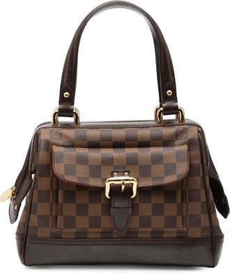 Louis Vuitton Pre-owned Womens Damier Ebene Knightsbridge - Brown Textile - One Size