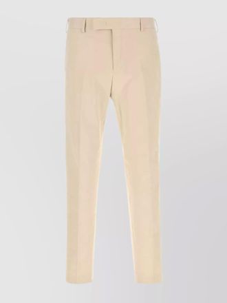 Pantaloni Torino cotton straight-leg trousers
