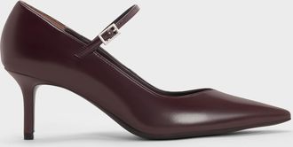 Charles & Keith Pointed-Toe Stiletto-Heel Pumps