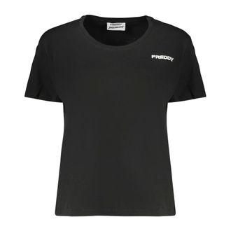Freddy T-Shirts, female, Black, Size: XL Short-sleeved T-shirt