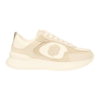 HUGO BOSS Schoenen, Dames, Wit, 41 EU, Leer, B Icon Runn Sdnap 1