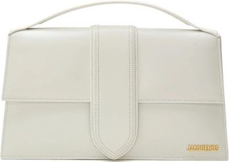 Jacquemus Le Bambino Over Size - Dames - Handtassen - Wit - ONE Size - Leer - Tassen
