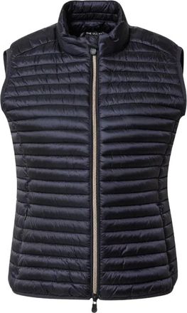 Save The Duck Mouwloze Jas met Gouden Rits - Dames - Bodywarmers - Zwart - XS - Jassen