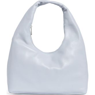 Reformation Willow Leather Shoulder Bag in Mist Leather at Nordstrom