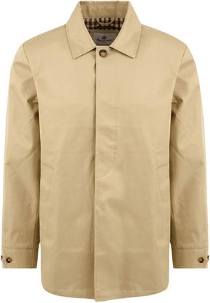 Aquascutum Beige Jassen voor Mannen - Heren - Zomerjassen - Beige - M - Jassen