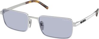 Prada PR D54S 04K30X Mens Sunglasses Silver Size 55