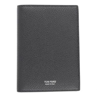 Tom Ford T Line Passport Holder - male - Tom Ford - Wallets & Cardholders - Black - ONE SIZE - Accessories