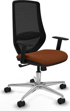Piqueras y Crespo Sedia Da Ufficio Piqueras Y Crespo D086n0w Marrone Nero