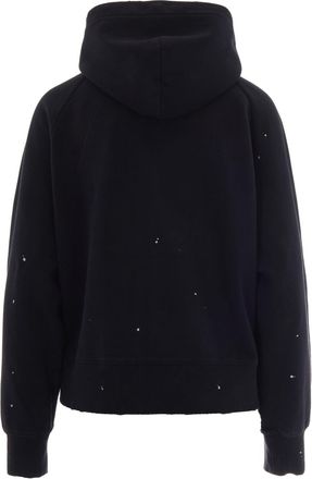 Carhartt Work in Progress Womens Hooded Painter Sweatshirt Black Cotton Sweat Sweatshirts Sweater