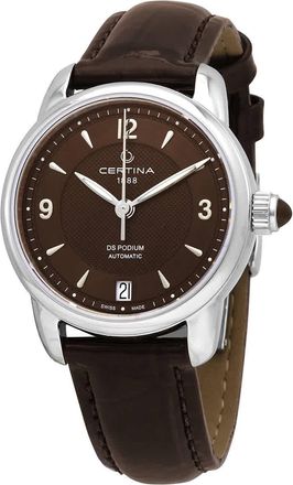 Certina DS Podium Automatic Brown Dial Ladies Watch C025.207.16.297.00