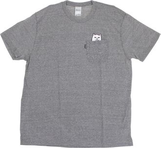 Ripndip Nermal Zak Tee Grijs - Heren - T-shirts - Grijs - XL - Katoen - Tops