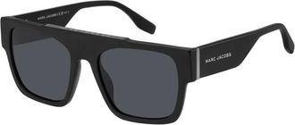 Marc Jacobs Sunglasses, unisex, Black, 54 MM, Elegant Rectangular Sunglasses