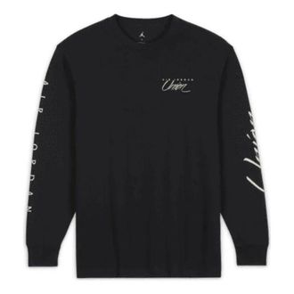 Air Jordan Long-Sleeve T-shirt x Union Black DV7342-010