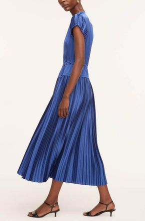 Rebecca Taylor Pleated Sleeve Dress