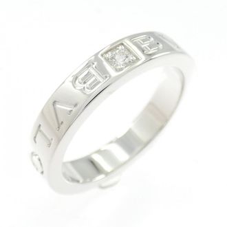 Bulgari White Gold (18K) Band Ring (Pre-Owned)