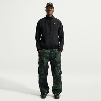 Nike Mens Air Woven All-Over Print Cargo Pants in Grey | IO3826-084