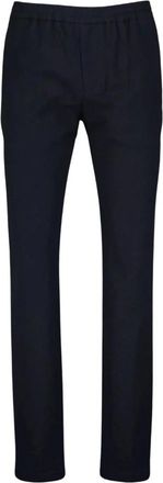 Tommy Hilfiger Seersucker Broek - Heren - Slim Fit Broeken - Blauw - W33 L32 - Katoen - Broeken
