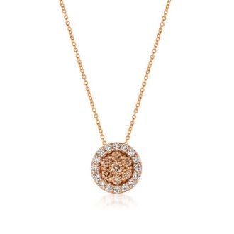Le Vian Ladies Nude Diamonds Necklaces set in 14K Strawberry Gold