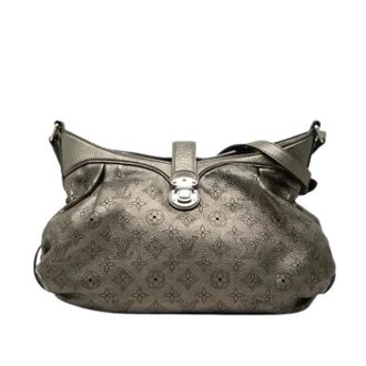 Louis Vuitton Pre-owned Mahina XS - Dames - Pre-owned - Grijs - Maat: ONE Size Zijde