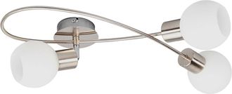Lindby L&aacute;mpara De Techo elaina En Gris Metal - Lindby
