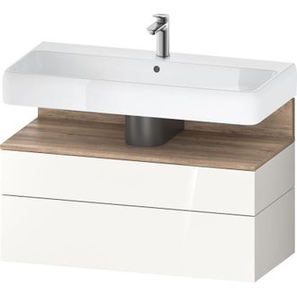 Duravit Qatego Mueble Bajo Lavabo, 1 Extra&iacute;ble Y 1 Caj&oacute;n, - Duravit