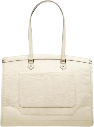 Louis Vuitton Pre-owned Epi Madeleine GM Handbag - Dames - Vintage Shopper - Beige - ONE Size - Leer - Vintage