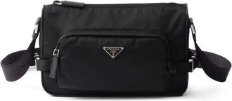 Prada Medium Re-Nylon And Saffiano Leather Shoulder Bags