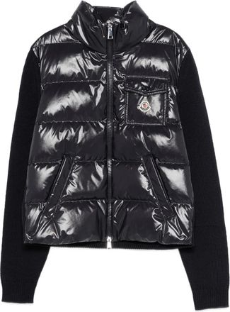 Moncler Piumino con inserti - Blu