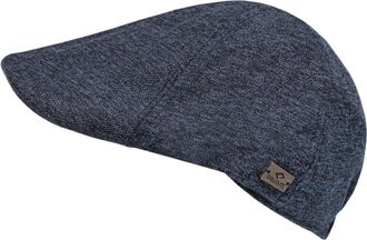 Chillouts Schieberm&uuml;tze CHILLOUTS Elliot Hat, Herren, Gr. L-XL (58/61), blau (navy), Materialmix, meliert, M&uuml;tzen Schieberm&uuml;tze, mit zeitlosem Design