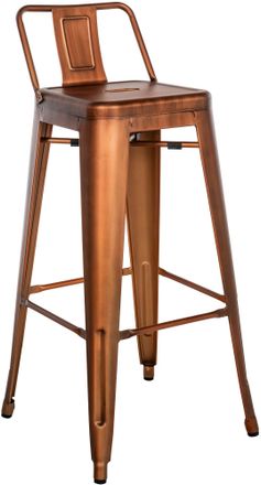 Clp Clp - Taburete Industrial Mason Cobre