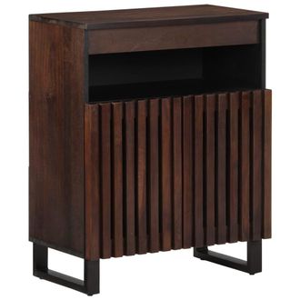 vidaXL Aparador De Madera Maciza De Mango 60x34x75 Cm Vidaxl