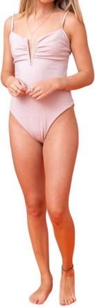 BuddyLove Tilly One-Piece Swimsuit In Baby Pink