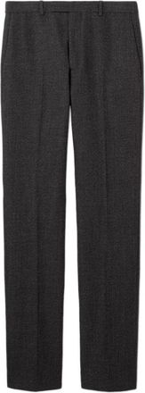 Gucci Kostuum Pantalon - Heren - Nette broeken - Grijs - XL - Wol - Broeken