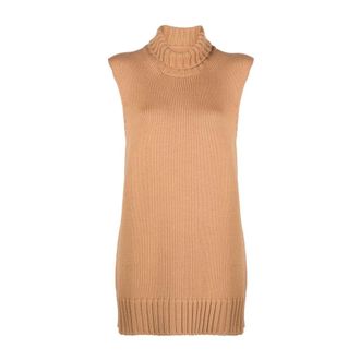 Jil Sander Dames, Truien, Beige, Maat: S Wol