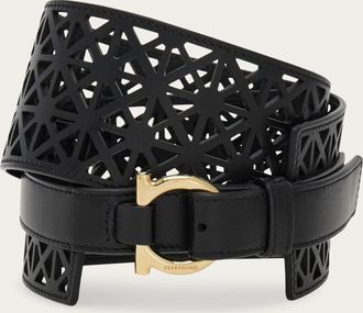 Ferragamo Women Sized belt Black