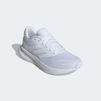 adidas Laufschuh ADIDAS PERFORMANCE RUNFALCON 5, Damen, Gr. 38,5, weiss (cloud wei&szlig;, cloud wei&szlig;, cloud wei&szlig;), Synthetik, Textil, Schuhe Laufschuh