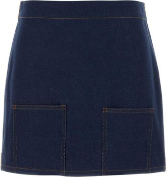 Fendi Denim Mini Skirt