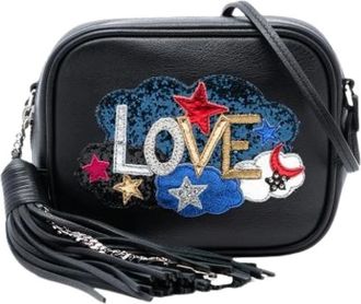 Saint Laurent Pre-owned The Blogger Crossbody Bag - Dames - Vintage Schoudertas - Zwart - ONE Size - Leer - Vintage