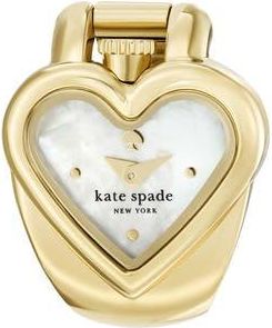 Kate Spade New York monroe heart ring watch, 21mm x 22mm in Gold at Nordstrom Rack